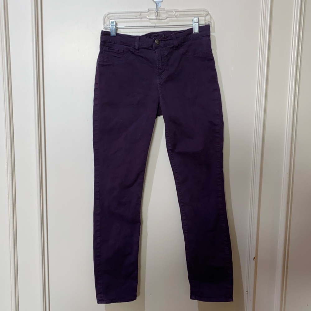J Brand purple jeans